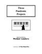 Three Pandemic Projects piano sheet music cover